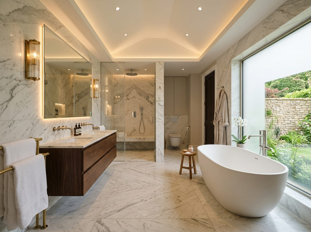 Custom Bathroom Renovation in Brookshire